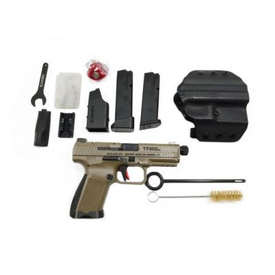 Canik Tp9 Elite Combat 9mm Pistol W/Full Accessory Kit, Fde - Hg6481d- N