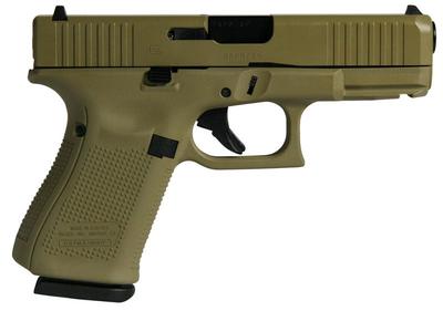 Glock 19 Gen 5 Fs 9mm Pistol, Flat Dark Earth - Pa195s203fde