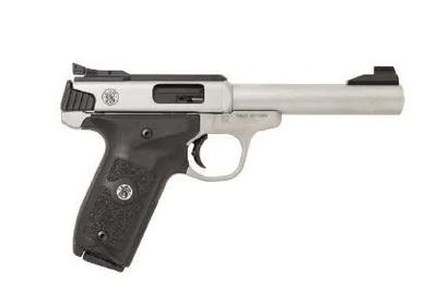 SMITH AND WESSON SW22 VICTORY TARGET .22 LR 5.5-INCH 10RDS SATIN FINSH