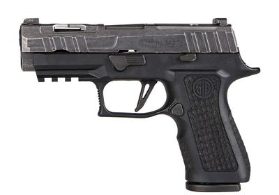 Sig Sauer P320 X- Compact Spectre, P320v001, 9mm, Flat Trigger, Distressed Finish, 2- 15rd Magazines