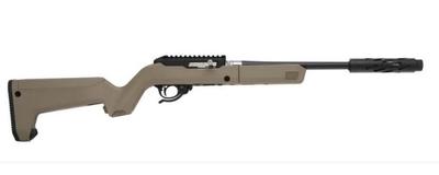 Tactical Solutions Matte Black X-RING TAKEDOWN VR SBX Rifle - Backpacker Flate Dark Earth Stock(ATDSBX-MB-B-B-FDE)