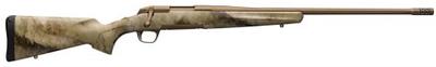 Browning 035475282 X-Bolt Hells Canyon Speed Suppressor Ready Bolt 6.5 CRD 22 4+1 Synthetic A-TACS AU Stock Burnt Bronze C