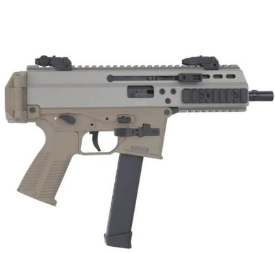 B & T Apc9 Pro 9mm Coyote Tan Pistol W/Glock Lower Bt- 36039- G- Ct