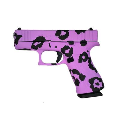 Glock 43x 9mm Leopard Purplexed