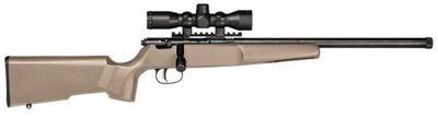 SAVAGE RASCAL FLAT DARK EARTH .22 LR 16.125