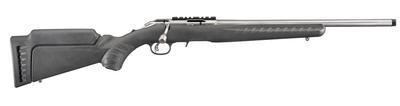  Ruger American Black .22 Lr 18- Inch 10 Rd Stainless