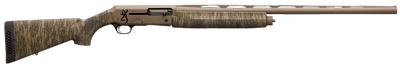  Browning 011426204 Silver Field 12 GA 28 4+1 3.5 Flat Dark Earth Fixed w/Textured Gripping Panels Stock Mossy Oak Bottomlan