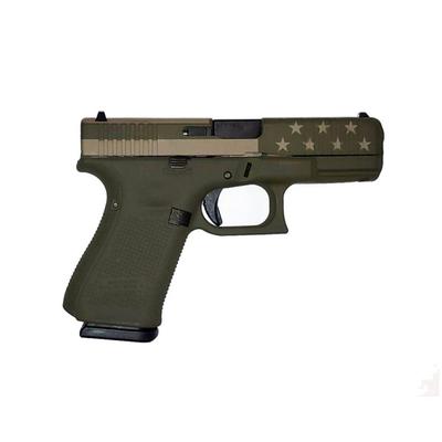 Glock 19 G5 9mm Odg/Fde Flag 15 (Pa195s204odfde)