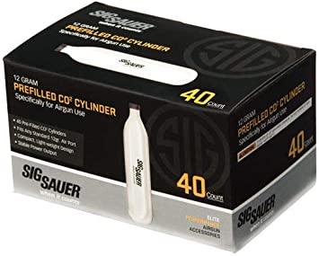 SIG SAUER CO2 CARTRIDGE 12GR 40/CT AC-12-40