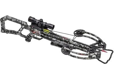 Wicked Ridge M-370 Crossbow w/Rope-Sled, Multi-Line Scope, Peak Camo WR20003-9534