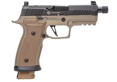 SIG SAUER P320AXG COMBAT FDE/BLACK 9MM 4.6