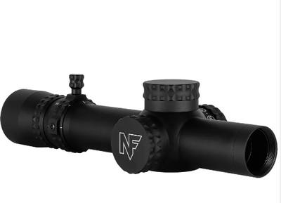 Nightforce NX8 1-8x24mm F1 .2 MRAD PTL FC-DMX Riflescope w/Capped E/W C654