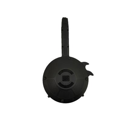 KCI Magazine 9mm Luger Drum 50 Round For Glock Polymer Black