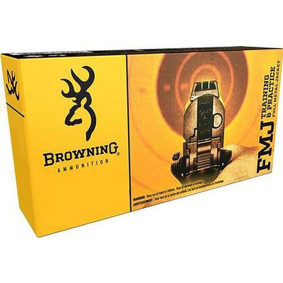 Browning B191800092 9mm 115GR FMJ Ammo 50 Rounds