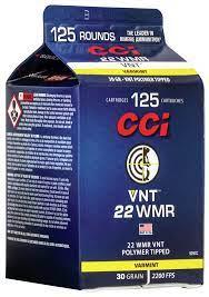 CCI 929CC Varmint 22 Mag 30 gr Varmint Tipped 125 Bx
