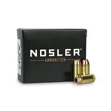 Nosler 51279 Match Grade 40 S&W 180 gr Jacketed Hollow Point (JHP) 20 Bx