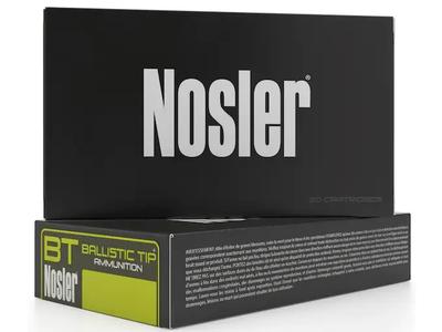 Nosler BT Ammunition 6.5 PRC 140 Grain Ballistic Tip Box of 20