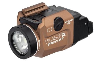 Streamlight TLR-7A Flex LED Tactical Weapon Light, CR123A, White, 500 Lumens, FDE