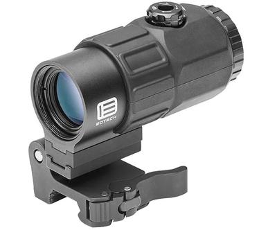 EOTech 5 Power Magnifier w/ Quick Detach, Switch to Side (STS) Mount BLK G45.STS