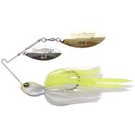  Megabass Sv- 3 Double Willow Spinnerbait (3/8oz Dw) White Chart