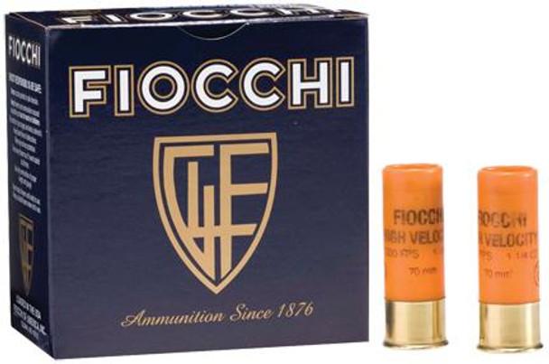 Fiocchi High Velocity Lead Shot 12 Gauge Ammo 1 1/4 oz # 7.5 25 Round Box