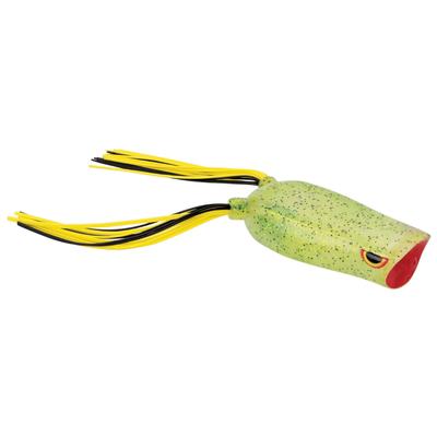 SPRO Dean Rojas Bronzeye Popper 60 Frog- Yellow Sparkle