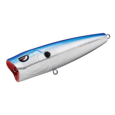 SPRO E Pop 80 Topwater Popper-  CHROME BLUE
