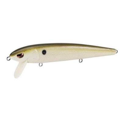 SPRO Zero Minnow 130 Wakebait- BONE OLIVE BLACK