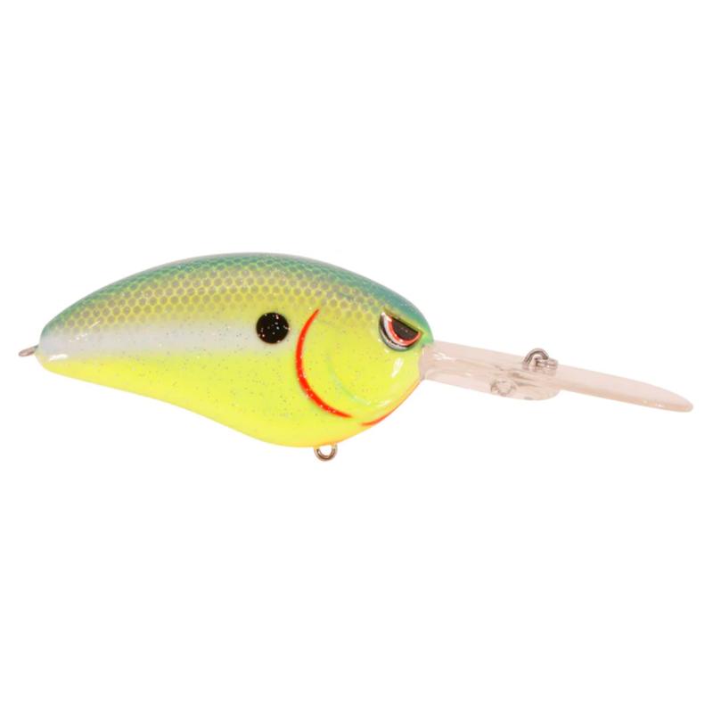 Spro John Crews Little John Dd 70 Extra Deep Diving Crankbait- Chartreuse Nasty