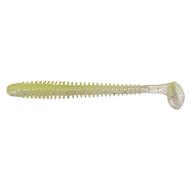  Keitech Swing Impact 4 Inch Paddle Tail Swimbait- Chartreuse Shad