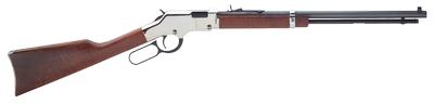 HENRY REPEATING ARMS GOLDEN BOY SILVER LEVER ACTION RIFLE WALNUT .22 LR/.22 SHORT 20