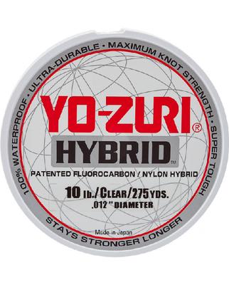 YO-ZURI HYBRID 8LB 275YDS-CLEAR 