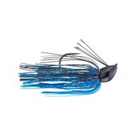  Picasso Amart Hog Snatcher Flipping/Pitching Jig - 3/8oz Jig 4/0 - Black/Blue Shower