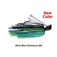  Picasso Hank Cherry Dock Rocket Jig- 1/2- Black Blue Chartreuse