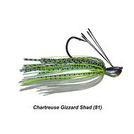  Picasso Hank Cherry Dock Rocket Jig- 3/8- Chartreuse Gizzard Shad