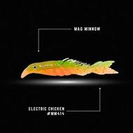  Crappie Monster Mag Minnow- Electric Chicken