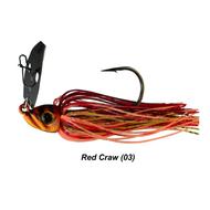  Picasso Aaron Martens Shock Blade Vibrating Jig 1/2oz- Red Craw
