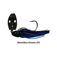  Picasso Aaron Martens Shock Blade Vibrating Jig 1/2oz- Black/Blue Shower