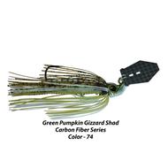  Picasso Carbon Fiber Shock Blade Pro 1/2- Green Pmpkin Gizzard Shad