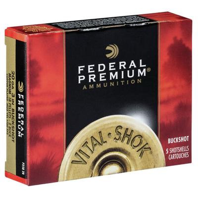 Federal Vital-Shok 20 Gauge Shotshell 5 Rounds 3