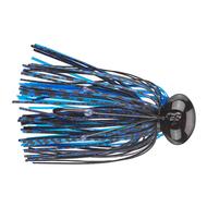  Picasso Tungsten Football Jig 1/2oz- 4/0 Black/Blue Shower