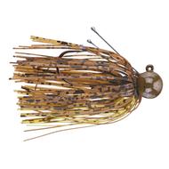  Picasso Tungsten Football Jig 1/2oz- 3/0 Green Pumpkin Tiger/Chartreuse