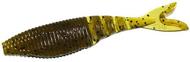  Yamamoto 4in Zako Swimbait- Green Pumpkin With Black Flake