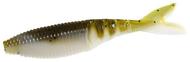  Yamamoto 4in Zako Swimbait- Green Pumpkin/White Laminate