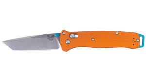 Benchmade Bailout AXIS Lock Knife Orange Aluminum (3.4