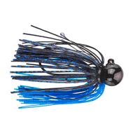  Picasso Tungsten Football Jig 3/8oz- 4/0 Blak/Blue Shower