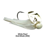  Picasso Lures 1/2oz.Knocker- White Pearl Gold Blade