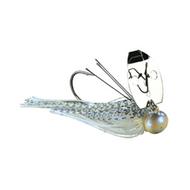  Picasso Lures 3/4oz Knocker Heavy Cover- Blue Glimmer Shad - Nickel Blade