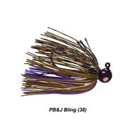  Picasso Lures 1/4oz Tungsten Little Spotty Jig - Pbj Bling