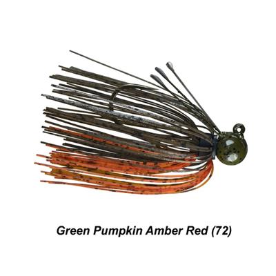 PICASSO LURES 3/8OZ Tungsten Little Spotty Jig -GREEN PUMPKIN CHARTREUSE TIGER